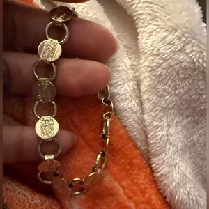 Vintage Sarah Coventry Goldish Circle Bracelet